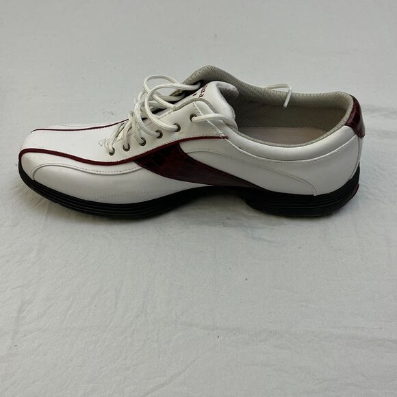 Callaway White and Burgundy Athletic Shoes - Picture 7 of 13